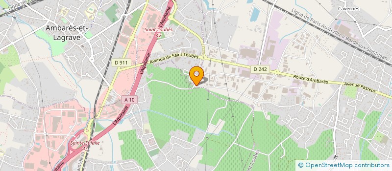 localisation de l'entreprise MORITURI à SAINT-LOUBES