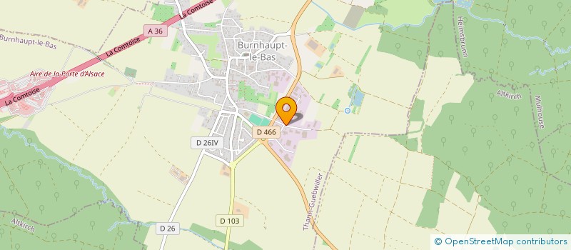 localisation de l'entreprise MORITZ WILLIAM à BURNHAUPT-LE-BAS