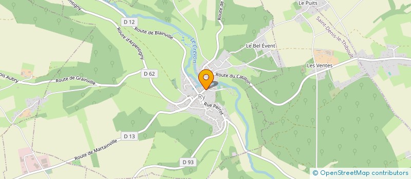 localisation de l'entreprise MORIVEL  RY