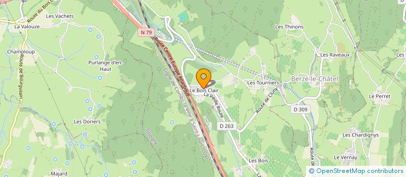 localisation de l'entreprise MORIZET LEVAGE  SOLOGNY