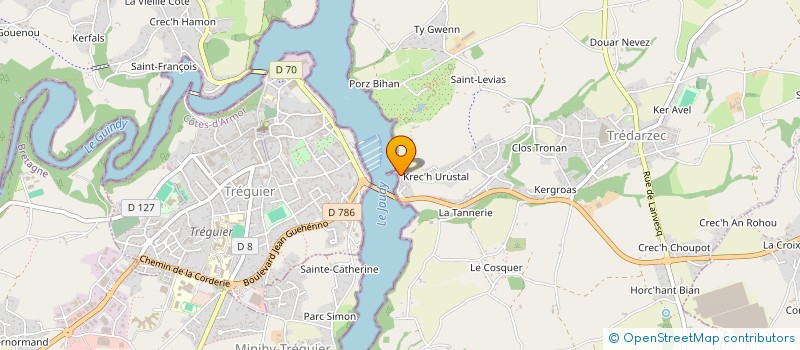 localisation de l'entreprise MORJANA  TREDARZEC