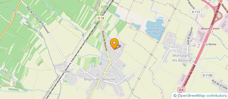 localisation de l'entreprise MORJI  BLIGNY-LES-BEAUNE