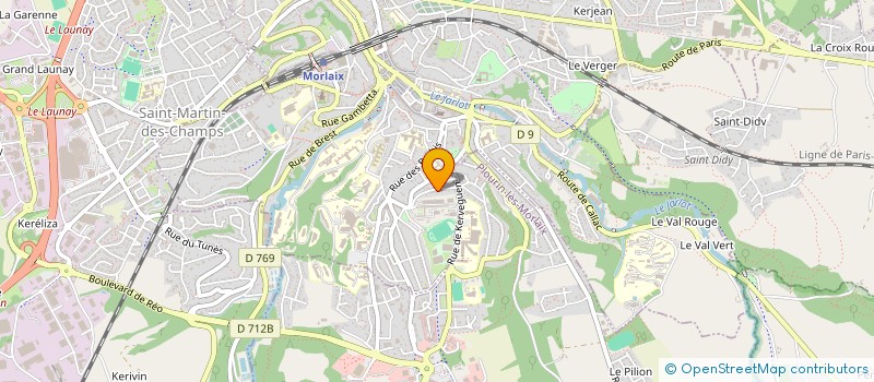 localisation de l'entreprise MORLAIX LIBERTES à MORLAIX