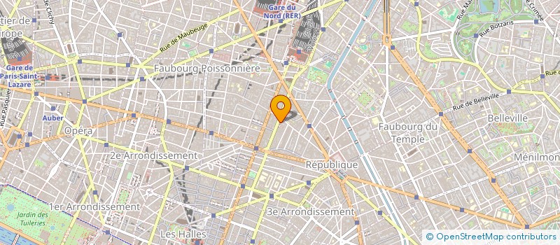 localisation de l'entreprise MORLAND' 04  PARIS