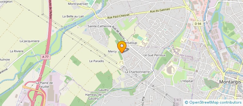 localisation de l'entreprise MORLET GRAVURES à PANNES