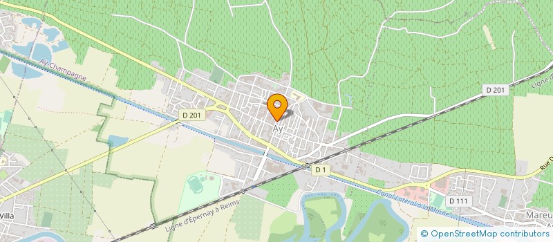 localisation de l'entreprise MORLET-QUENARDEL  AVENAY-VAL-D'OR