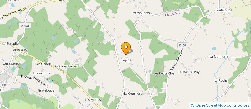localisation de l'entreprise MORLIER & FAM à BUSSIERE-GALANT