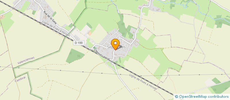 localisation de l'entreprise MORMAL RENCONTRES à SEPMERIES