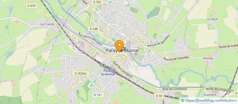 localisation de l'entreprise MORMAN  PARAY-LE-MONIAL