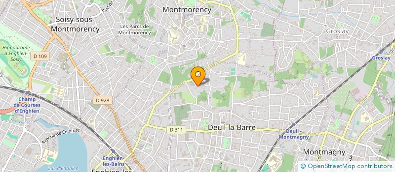 localisation de l'entreprise MORMAND LMP  DEUIL-LA-BARRE