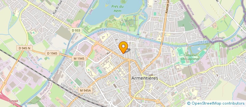 localisation de l'entreprise MORNA87 à LA MADELEINE
