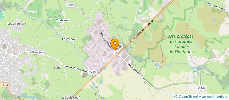 localisation de l'entreprise MORNANT AUTO à MORNANT