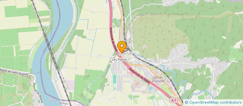 localisation de l'entreprise MORNAS AMEUBLEMENT SARL  MORNAS