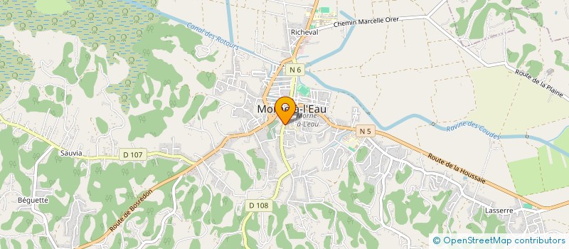 localisation de l'entreprise MORNE A L EAU BOUCHERIE à MORNE A L EAU