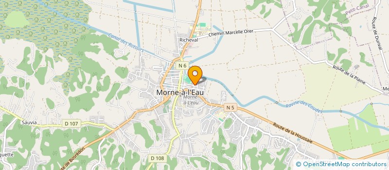 localisation de l'entreprise MORNE A L EAU - L'UNITE POUR VIVRE à MORNE-A-L'EAU