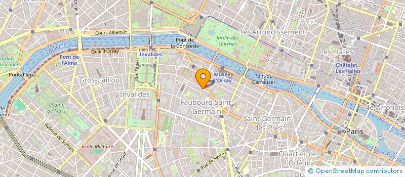 localisation de l'entreprise MORNE ROUGE 2008  PARIS