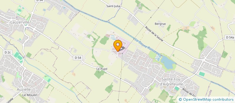 localisation de l'entreprise MORNINGSTAR  SAINTE-FOY-D'AIGREFEUILLE