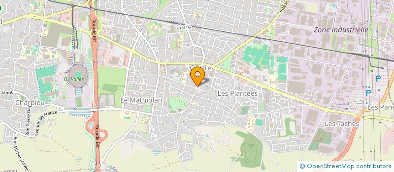 localisation de l'entreprise MORO  MEYZIEU