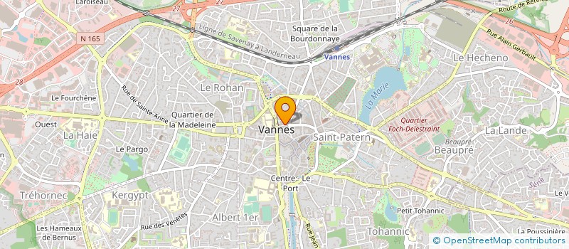 localisation de l'entreprise MORO à VANNES