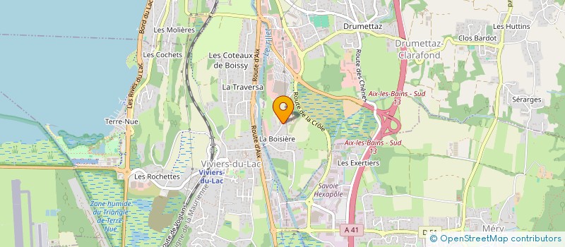 localisation de l'entreprise MORO FAMILY  DRUMETTAZ-CLARAFOND