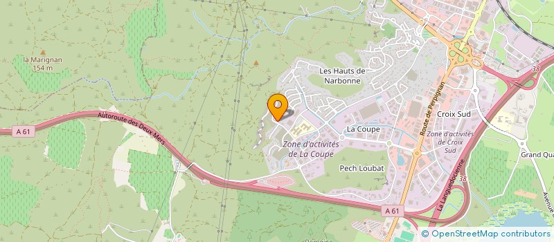 localisation de l'entreprise MOROCOL  NARBONNE