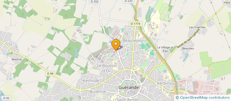 localisation de l'entreprise MOROGAYAJESO  GUERANDE