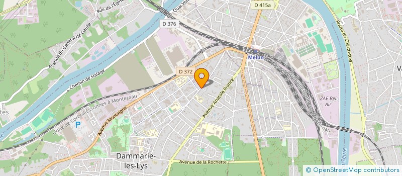 localisation de l'entreprise MORONAT7 à DAMMARIE-LES-LYS