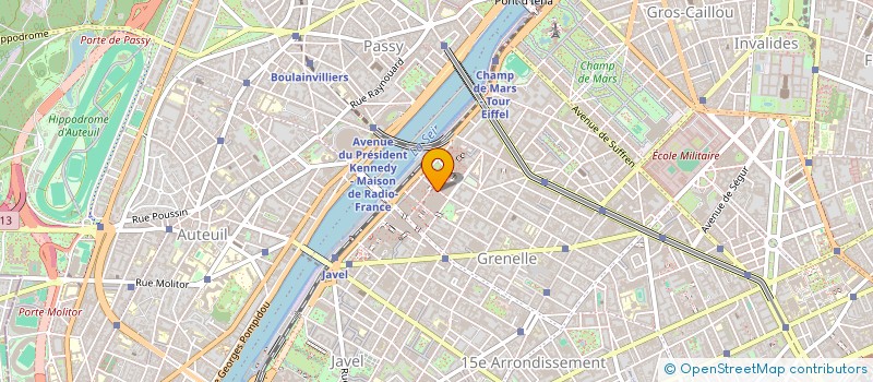 localisation de l'entreprise MORONI DANIELE ET RAFFAELLA  PARIS