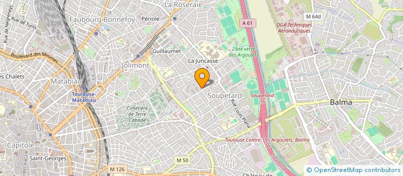 localisation de l'entreprise MORONIA à TOULOUSE