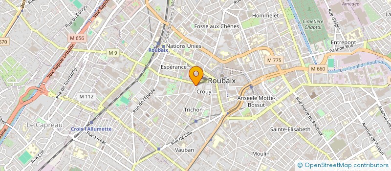 localisation de l'entreprise MORONVAL PERE ET FILLE à LILLE
