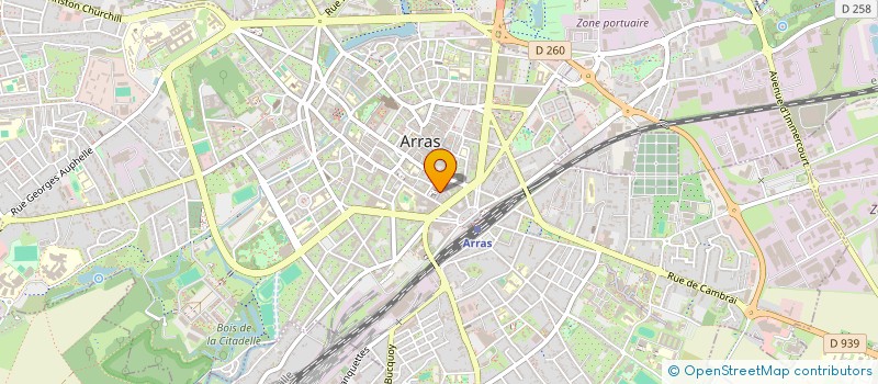 localisation de l'entreprise MOROQUEEN à ARRAS