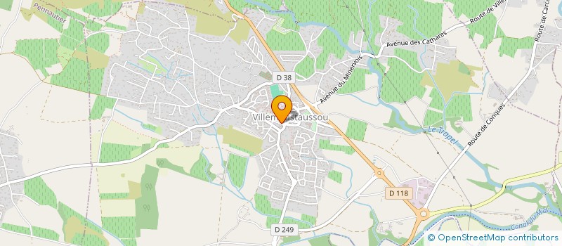 localisation de l'entreprise MOROSYLAN à VILLEMOUSTAUSSOU