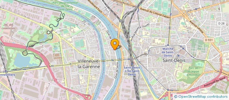 localisation de l'entreprise MOROTEX  L'ILE-SAINT-DENIS