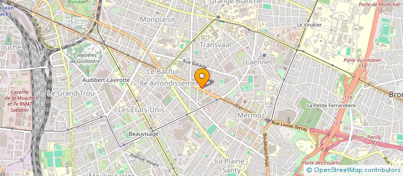 localisation de l'entreprise MORPHEE à LYON