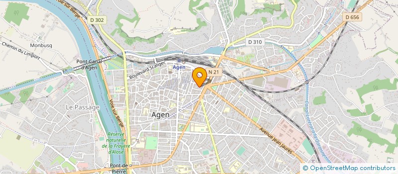 localisation de l'entreprise MORPHEE  AGEN