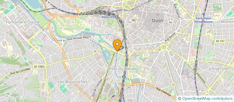 localisation de l'entreprise MORPHEE +  DIJON