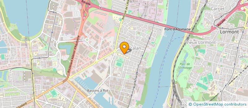 localisation de l'entreprise MORPHEE à BORDEAUX