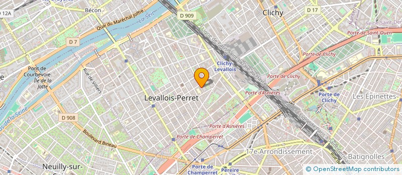 localisation de l'entreprise MORPHEUS CONSEIL à LEVALLOIS-PERRET