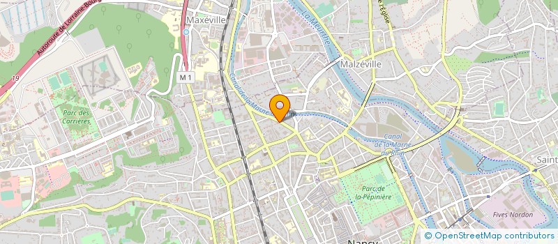 localisation de l'entreprise MORPHEUS SAS  NANCY