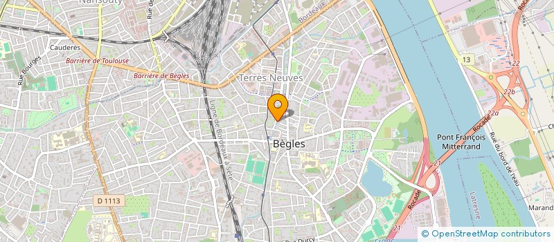 localisation de l'entreprise MORPHINE RECORDS à BEGLES