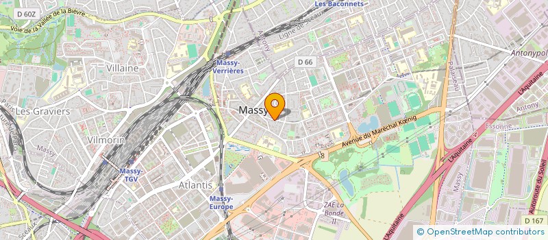 localisation de l'entreprise MORPHISM  MASSY