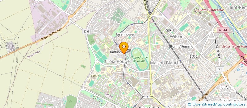 localisation de l'entreprise MORPHO  REIMS