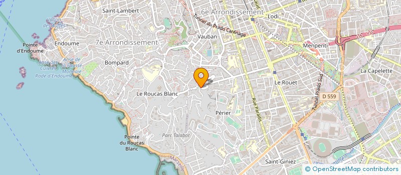 localisation de l'entreprise MORPHO à MARSEILLE
