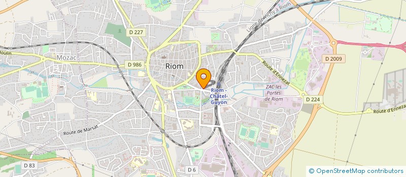 localisation de l'entreprise MORPHO ARCHITECTES  CHATEL-GUYON