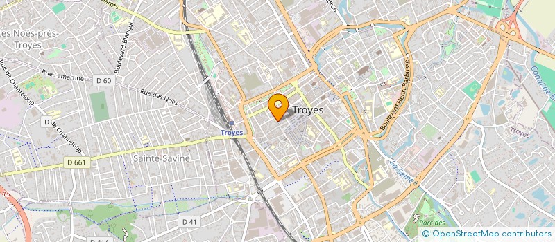 localisation de l'entreprise MORPHO KINESI à TROYES