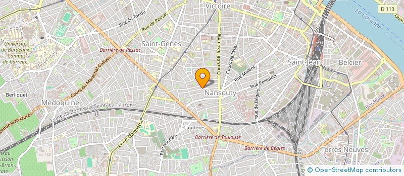 localisation de l'entreprise MORPHOGENESIS  BORDEAUX