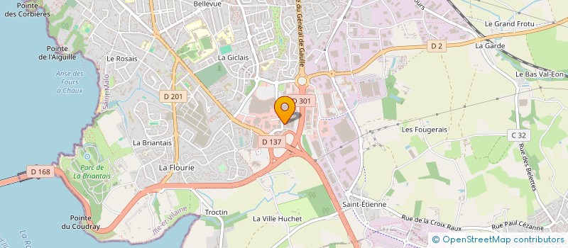 localisation de l'entreprise MORPHOLOGICS à SAINT-MALO