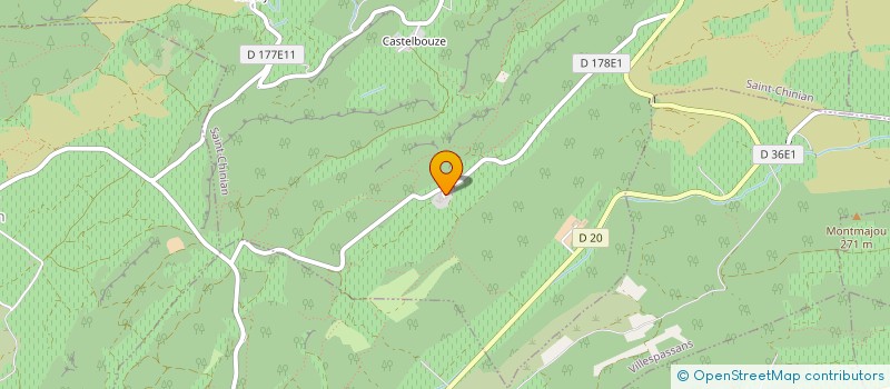 localisation de l'entreprise MORRAJA INDIVISION  SAINT-CHINIAN