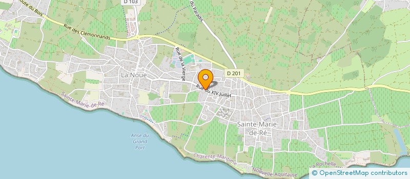 localisation de l'entreprise MORREALE RE  SAINTE-MARIE-DE-RE