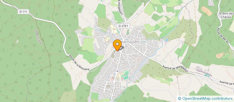 localisation de l'entreprise MORRIGAN  MONTARNAUD